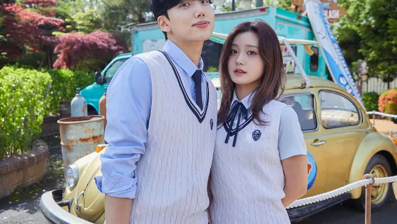 Aesthetic school uniform rental, Gyeongju World Store, Gyeongju, South Korea