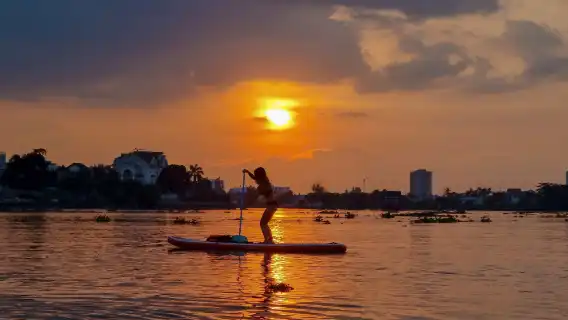 Stand Up Paddle Board (SUP) Experience on Sai Gon River