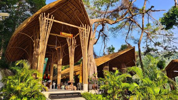 Tirolina con vistas al mar de Phuket Seaview Zipline