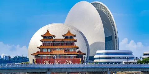 珠海標誌景點+纜車遊景山公園+圓明新園一日遊|包車遊上門接送