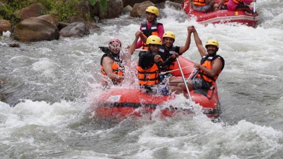 Départ de Phuket : Rafting dans la baie de Phang Nga - Rafting en eaux vives/ATV dans la jungle/Expérience d'éléphant