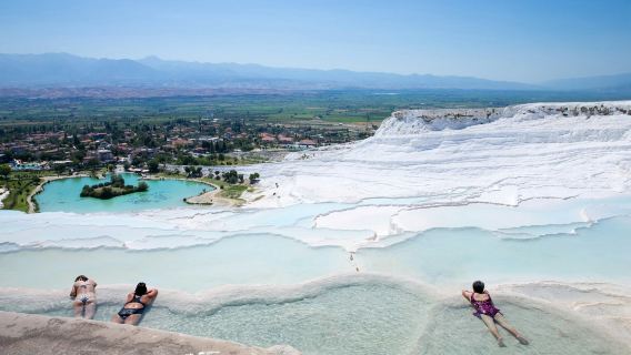 Hierapolis & Travertines of Pamukkale: Day Tour from Bodrum