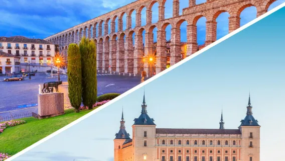 Segovia and Toledo: Entry Tickets + Guided Tour + Transfers