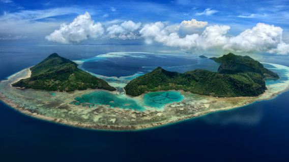 センポルナ ダンサカラン【パール島/マニャガハ島/マンタブアン島またはメガモール】シュノーケリングワンデーツアー