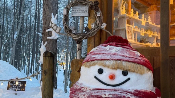 Зимний предзаказ | Экскурсия на автобусе для 9 человек: Зоопарк Асахияма, водопад Ширахиге, Синий пруд Широгана и терраса фей