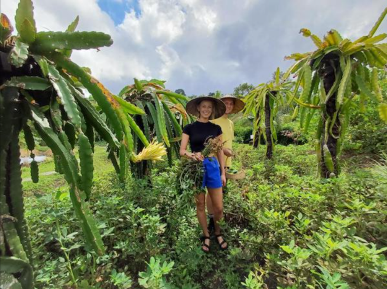 Lezione di cucina al villaggio Sidemen e tour del giardino biologico