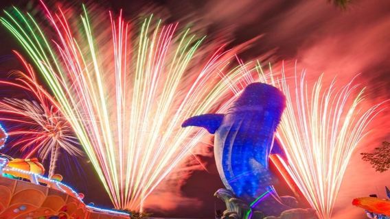 perjalanan satu hari Zhuhai Chimelong Ocean Kingdom | Tiket Cepat/Pertunjukan Kembang Api/Tambahan Pertunjukan Chimelong