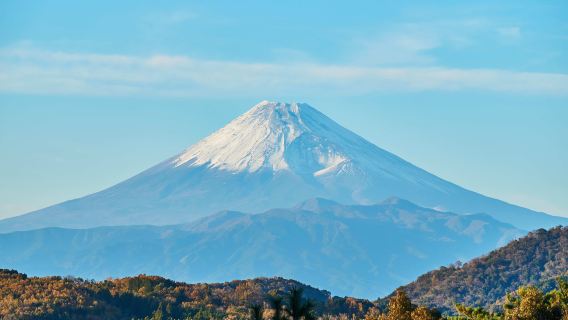 Tour di un giorno alla città antica di Shuzenji e ai luoghi segreti del Monte Fuji (partenza da Tokyo, strada termale con foresta di aceri)