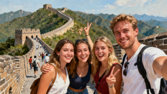 Pechino: tour giornaliero alla Grande Muraglia di Mutianyu + Palazzo d'Estate