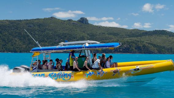 新年早必囤 聖靈群島白天堂海灘快艇+心形礁可選飛機觀覽一日遊