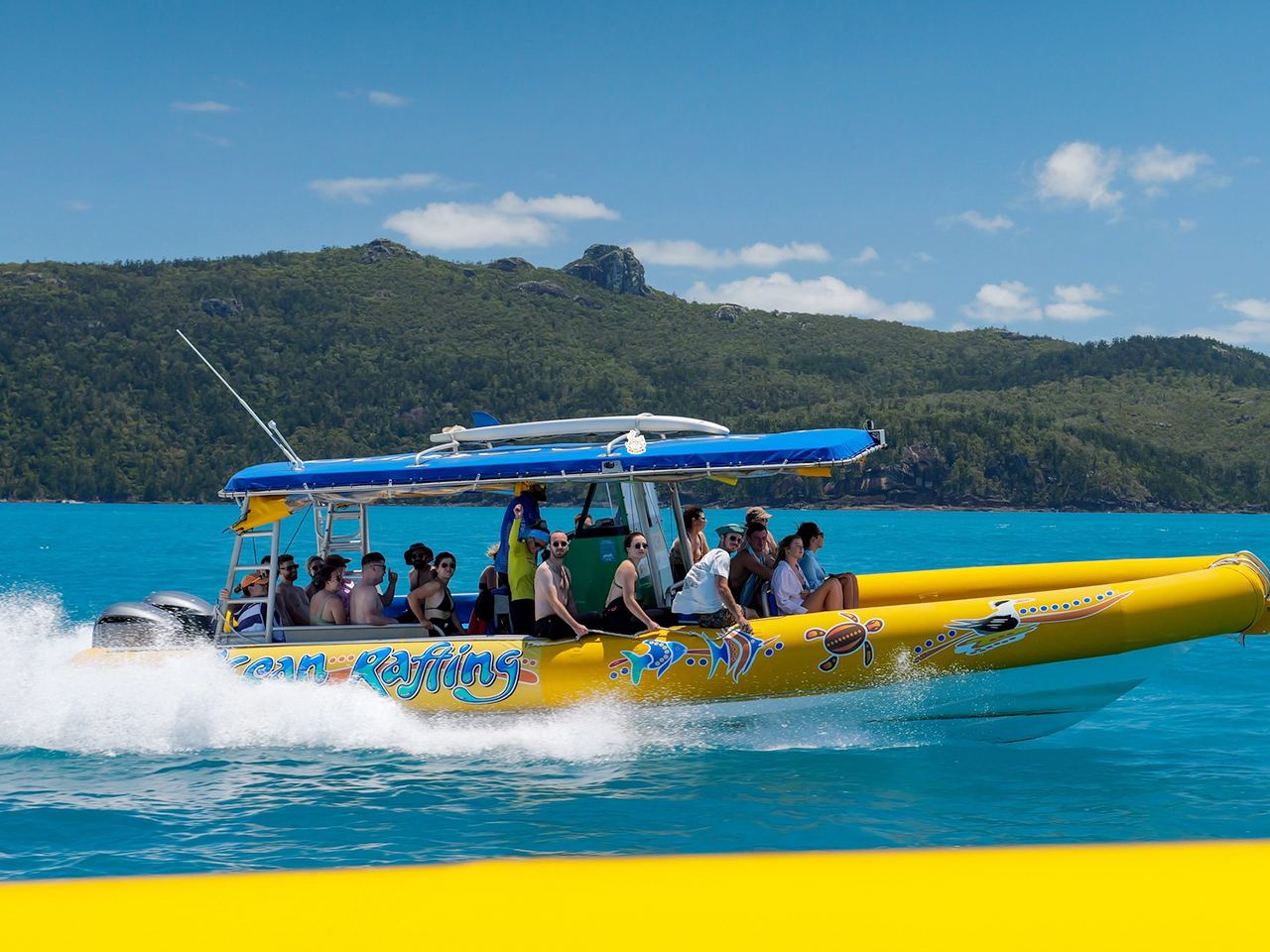 元旦必搶 聖靈羣島白天堂海灘快艇+心形礁可選飛機觀覽一日遊