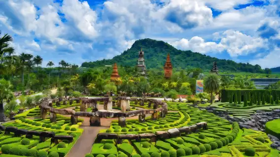 曼谷出發：真理寺＋東芭樂園＋將軍山觀景台＋芭提雅海灘一日遊