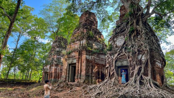Full Day Banteay Srei Beng Mealea and Koh Ker Tour from Siem Reap