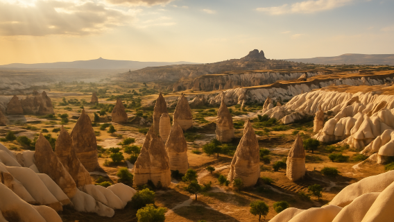 Cappadocia Red and Green Line 1-day tour