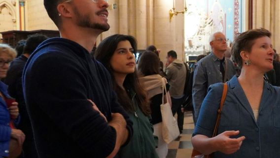 파리 노트르담 대성당: 소규모 그룹 가이드 투어