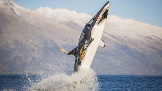 Queenstown Water Sports Center Hydro Attack Shark Boat Shotover Jet Queenstown Lake Wakatipu Paragliding Kawarau River Thunder Jet