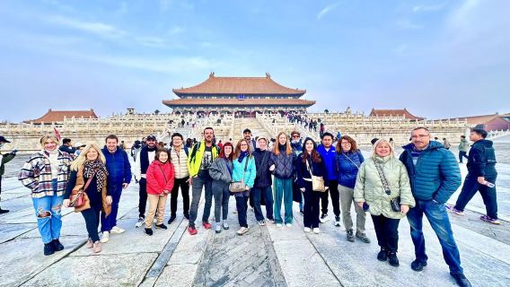Ganztagestour zur Verbotenen Stadt Peking und zur Chinesischen Mauer bei Mutianyu