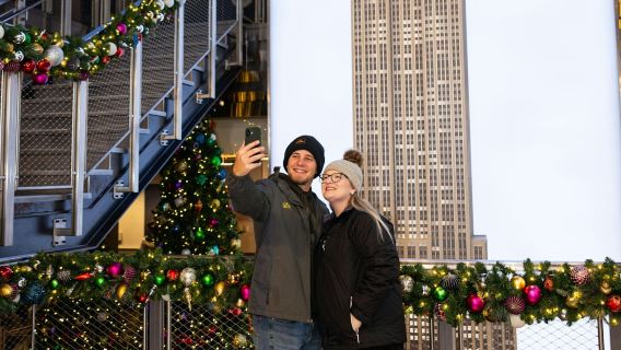 Empire State Building: cubierta superior del piso 102 y observatorio del piso 86