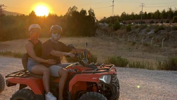 Fethiye: Recorrido en quad y todoterreno, aventura en quad en Esenköy