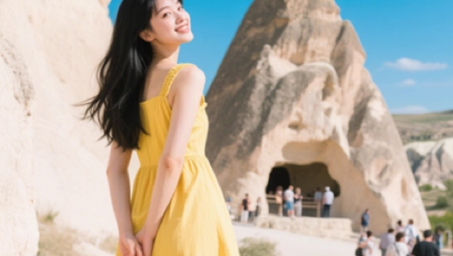 Lawatan Sehari Campuran dalam Bahasa Cina di Cappadocia Turki - Kota Bawah Tanah, Lembah Merpati, Lembah Cendawan & Cerobong Peri