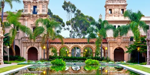 聖地亞哥港+巴爾波亞公園+中途島號博物館+聖地亞哥日落懸崖自然公園