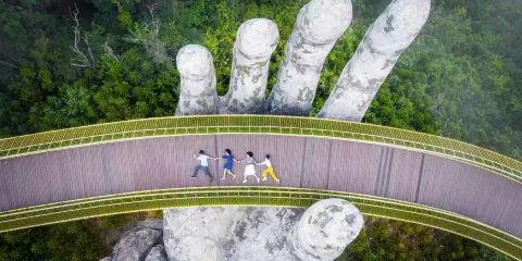會安出發巴拿山太陽世界全日私人團(可選午餐)
