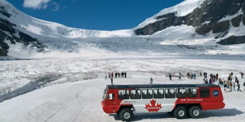 哥倫比亞冰原冰川探險之旅(含冰原雪車)| 卡爾加里 & 班夫國家公園
