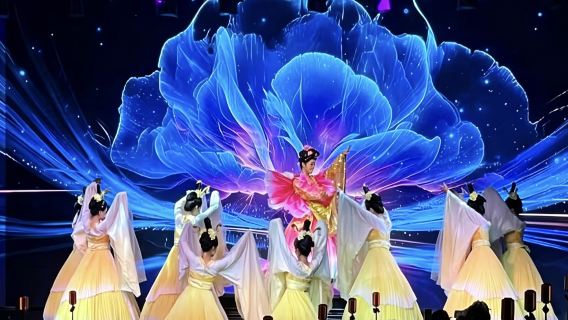 Experiencia inmersiva del Banquete Imperial de Luoyang (cambio de vestuario antiguo + espectáculo de música y danza clásica + degustación de delicias culinarias imperiales + inmersión cultural de la próspera dinastía Tang)