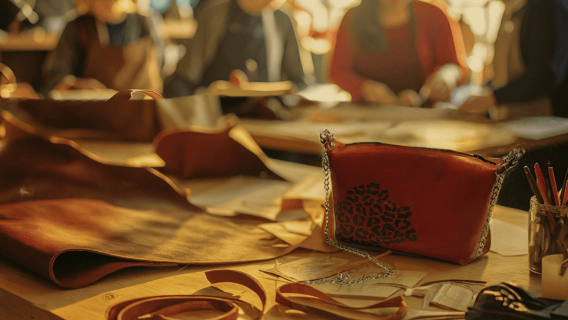 Amsterdam: Create and customize your own Leather Bag
