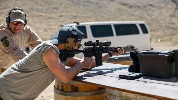 Las Vegas: Outdoor Shooting Range Experience with Instructor