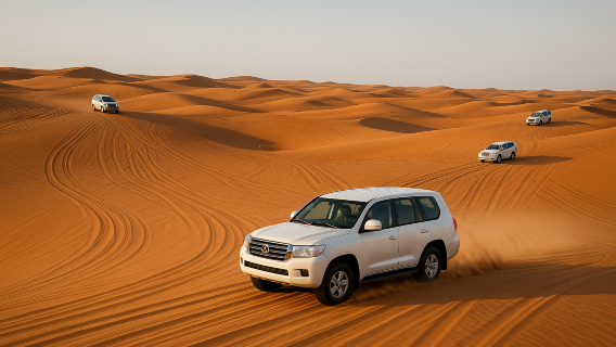 Premium-Wüstensafari mit 5-Sterne-Abendessen von AL KHAIMA TOURS