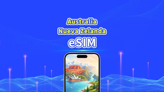 Australia/Nueva Zelanda 5G eSIM | Plan diario/Plan de datos | Facturación de 24 horas | 1–30 días | Código QR