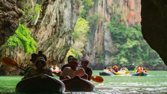 ภูเก็ต เกาะเจมส์บอนด์ + เกาะปะนัก + เกาะห้อง + เกาะปาย + เกาะรังใหญ่ สปีดโบ๊ต ทัวร์ 1 วัน
