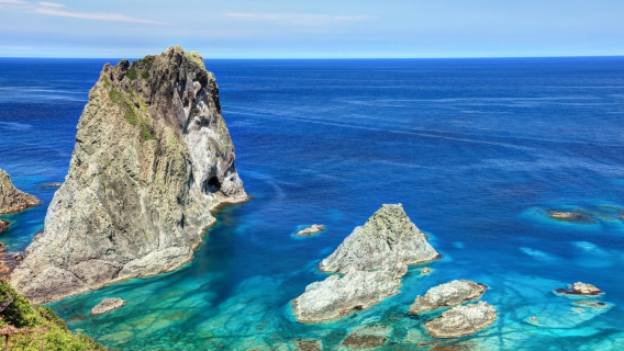 Japan Hokkaido Shakotan Cape Kamui + Shimabui Coast + Otaru + White Lover Park one-day tour