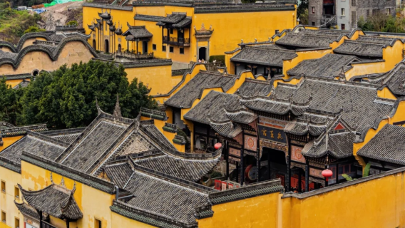 충칭 시내 해방비 + 산성보도 십팔계단 + 베이징 희곡박물관(호광회관) + 라이프시 홍야동 상업가(훙야둥상예제) 데이투어