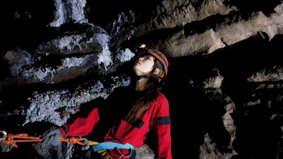 貴州龍里白玉洞3-4小時大環線探洞體驗+贈送扁帶+速降【全套專業裝備+資深探洞領隊陪同】