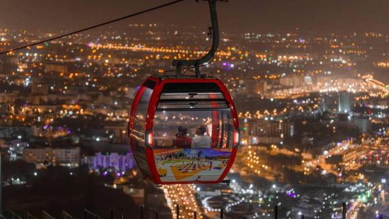 Agadir: Night Cable Car Round-Trip Ticket