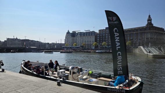 Amsterdam: la nuovissima crociera sui canali con opzione bevande