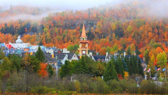 加拿大蒙特婁來回——蒙特朗布朗（翠湖山莊）【賞楓】一日遊