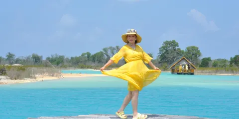 民丹島迷你沙漠及藍湖之旅,包括攝影、ATV、海鮮午餐及SPA選項