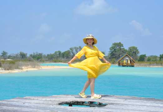 Bintan Mini Desert & Blue Lake Tour with Photography, ATV, Seafood Lunch, and SPA option