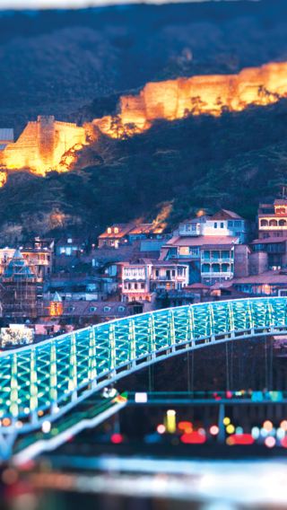 Tbilisi Day Tour: Holy Trinity Cathedral, Narikala Fortress, and Turtle Lake