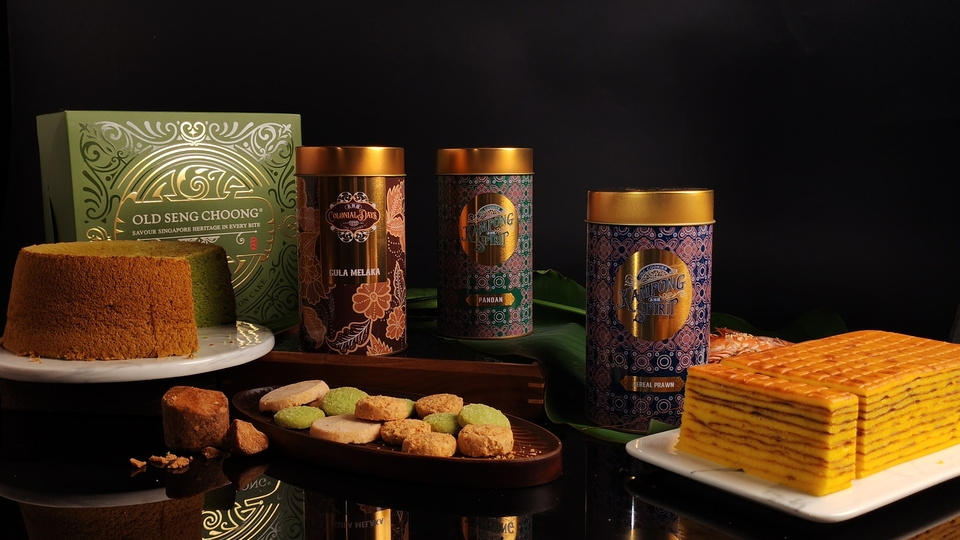 Bon d'échange pour le cadeau de bienvenue Kueh Lapis de Singapour