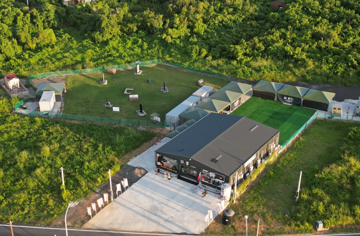 屏東小琉球｜ 戶外競技體驗 ─ 擬真水彈槍對戰｜ 孤軍小琉球戰場