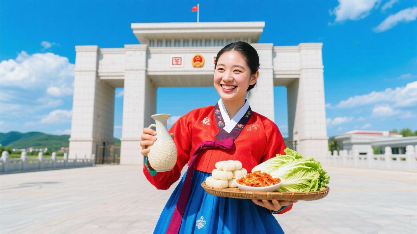 【延吉來回】圖們口岸半日遊|中朝邊境線，一眼望兩國！