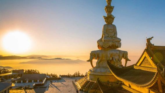 四川峨眉山金頂一日遊 私家團包車遊