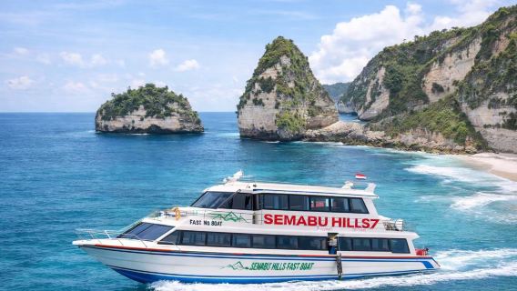 Billet Fastboat Semabu Hills Nusa Penida [Réservé aux ressortissants indonésiens, Aller-retour ou Aller simple]