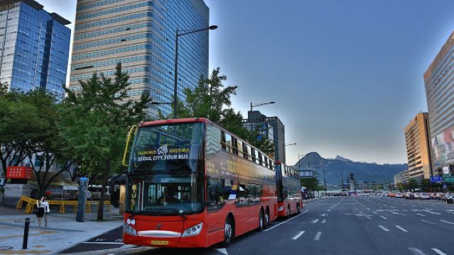 Seoul City Night View Bus