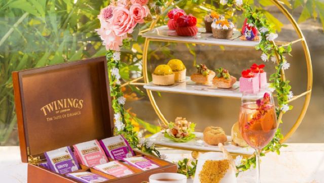 [ส่วนลด 13%] โรงแรม Harbour Plaza Metropolis | Coffee Corner | ชุดน้ำชาบ่าย "การนัดพบฤดูใบไม้ผลิแรก · กลิ่นอายของดอกไม้และชา"