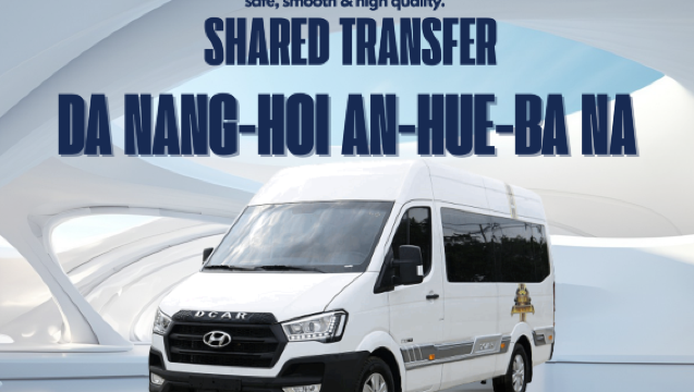 Traslado en autobús compartido de la ruta Da Nang – Hoi An – Hue – Ba Na POR Go365vn